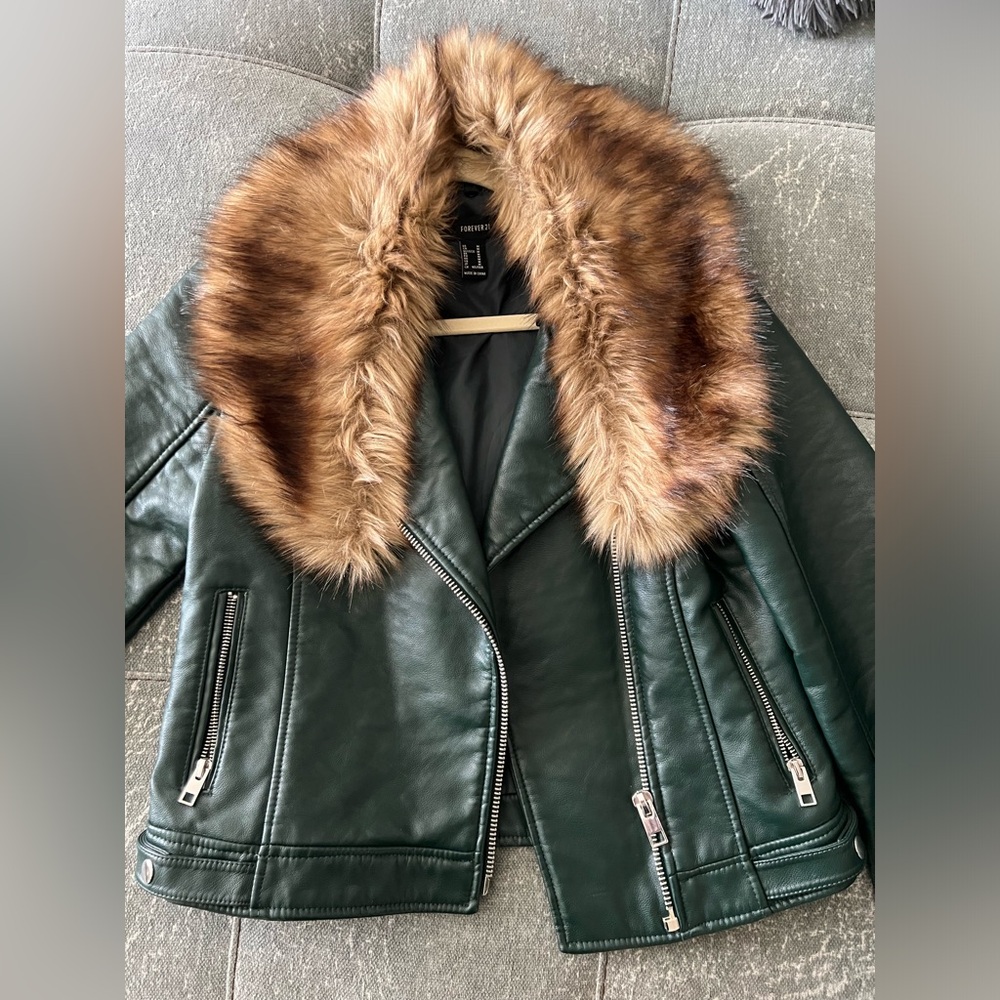 Leather jacket